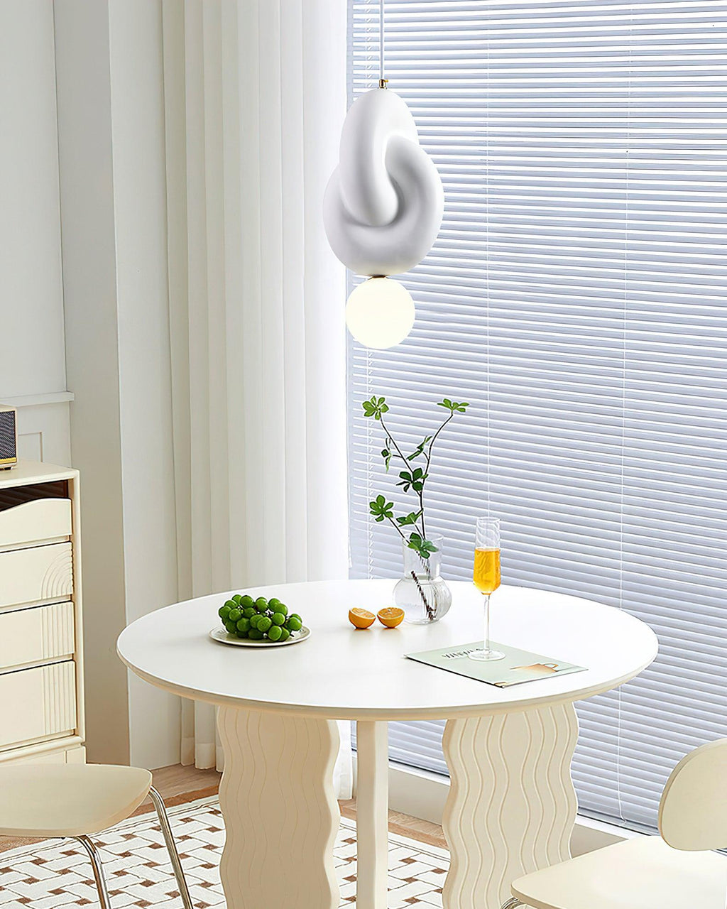 Talenenna Resin Pendant Light-Moonnatur