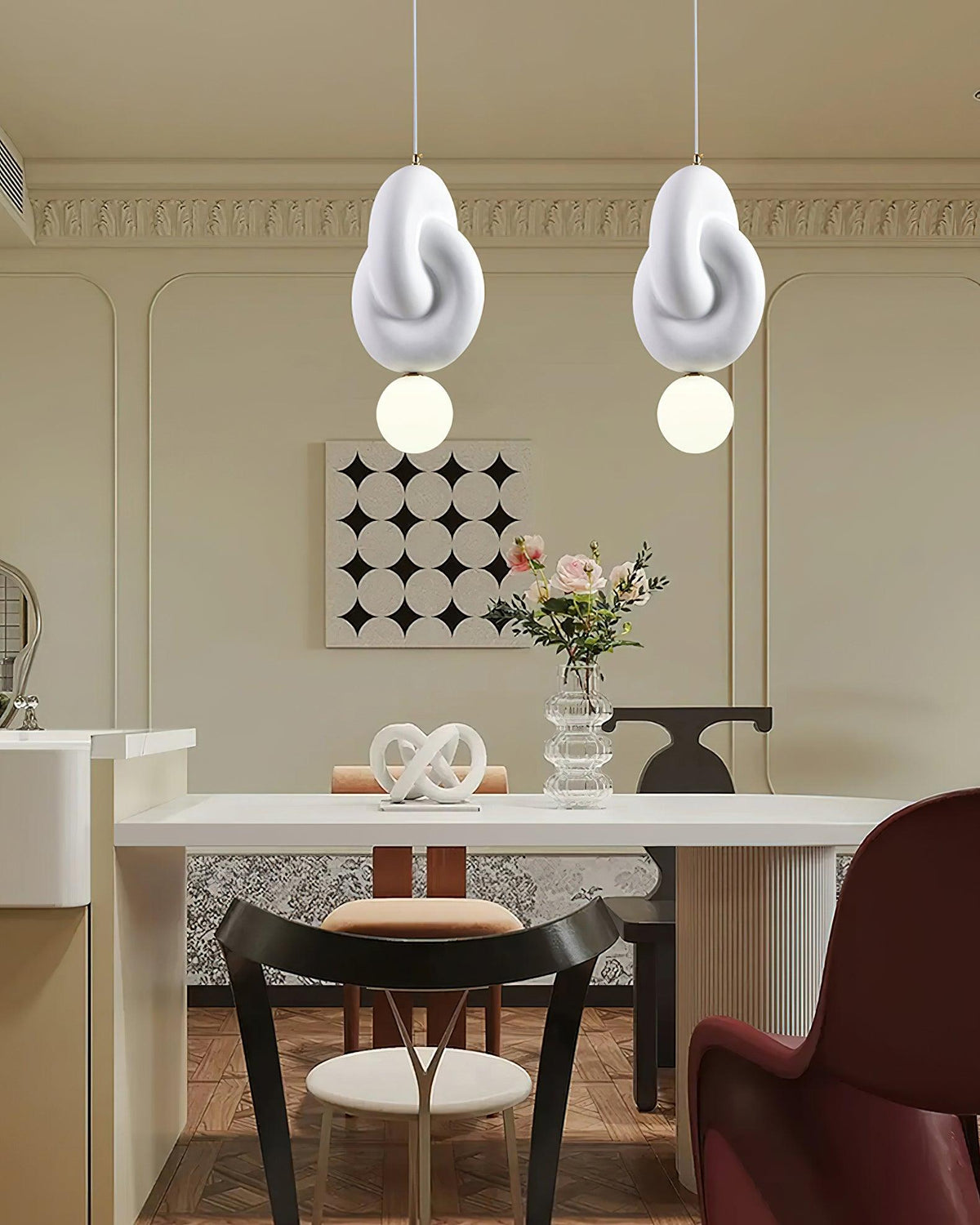 Talenenna Resin Pendant Light-Moonnatur