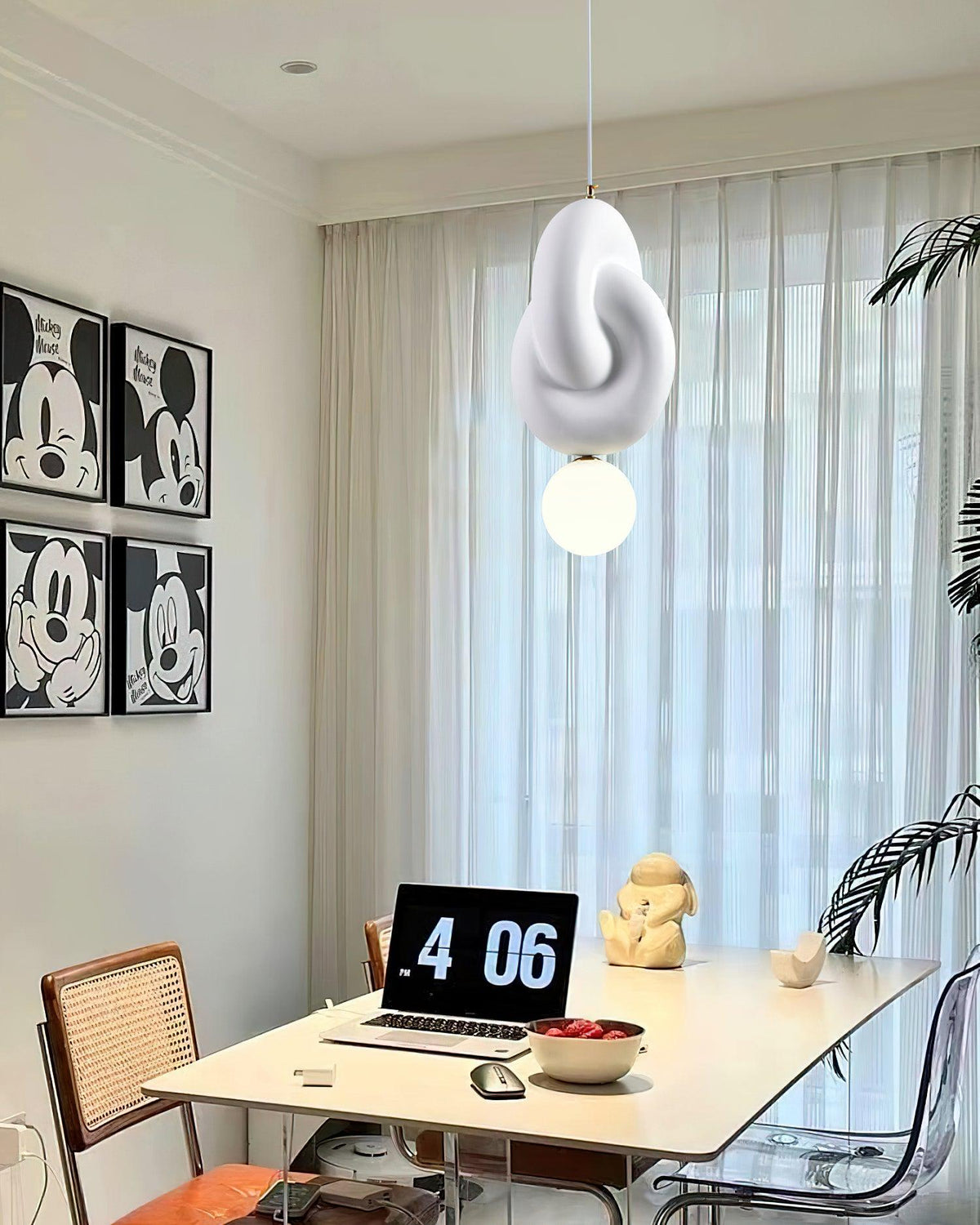Talenenna Resin Pendant Light-Moonnatur