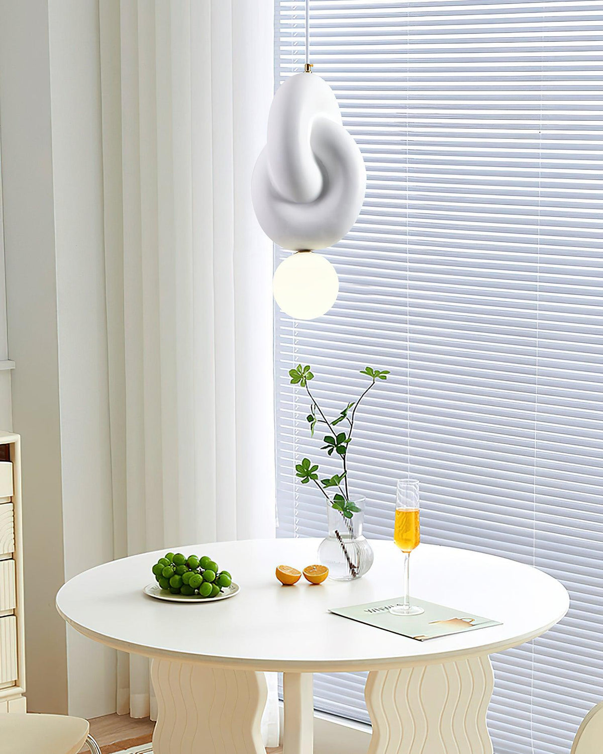 Talenenna Resin Pendant Light-Moonnatur