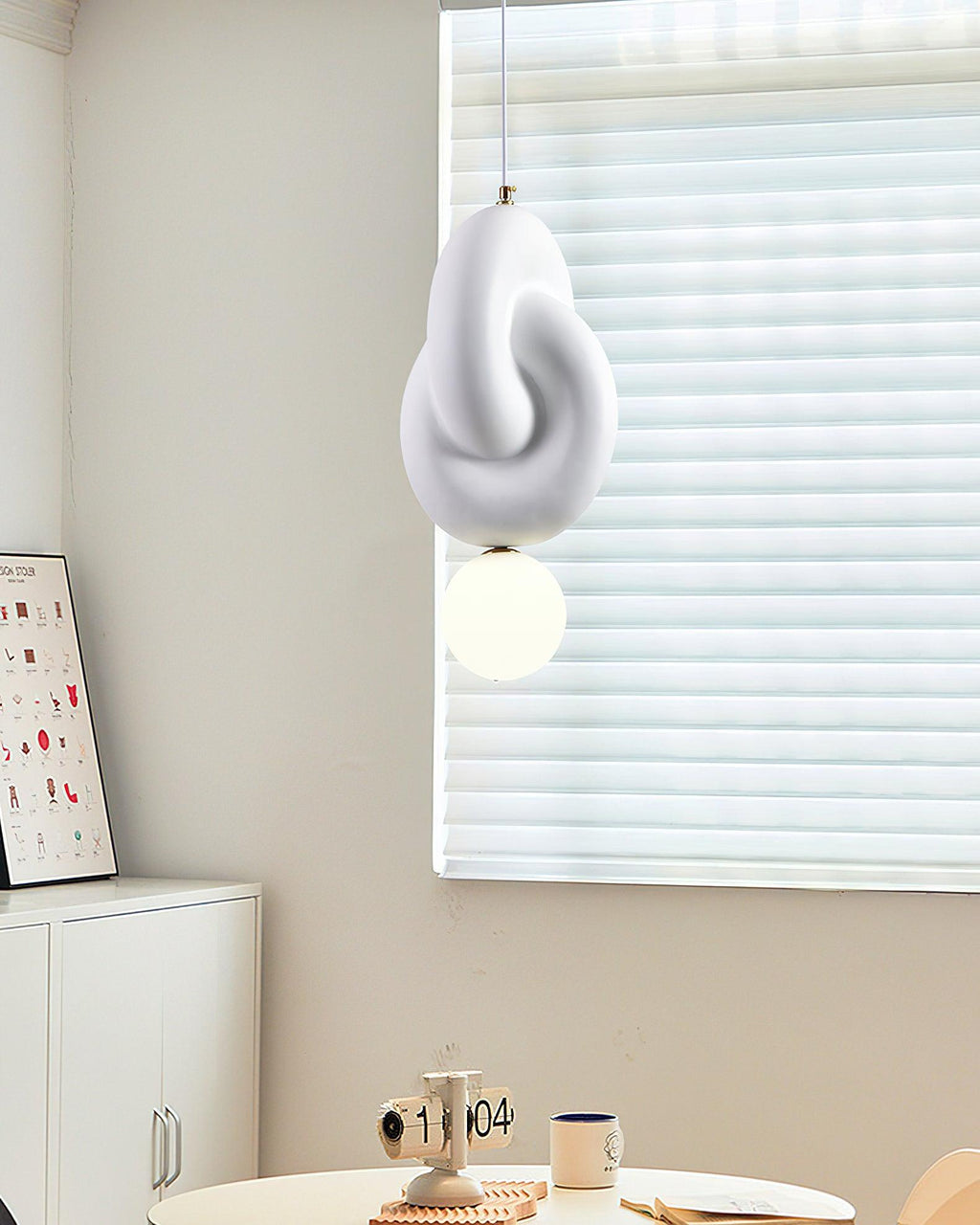Talenenna Resin Pendant Light-Moonnatur