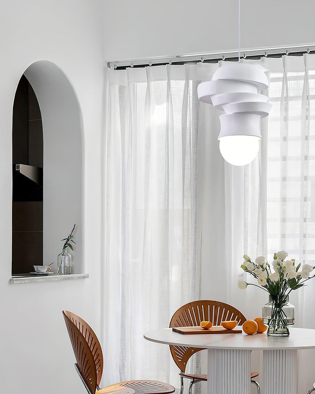 Talenenna Resin Pendant Light-Moonnatur