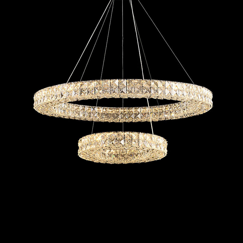 Iverella Crystal Chandelier-Moonnatur