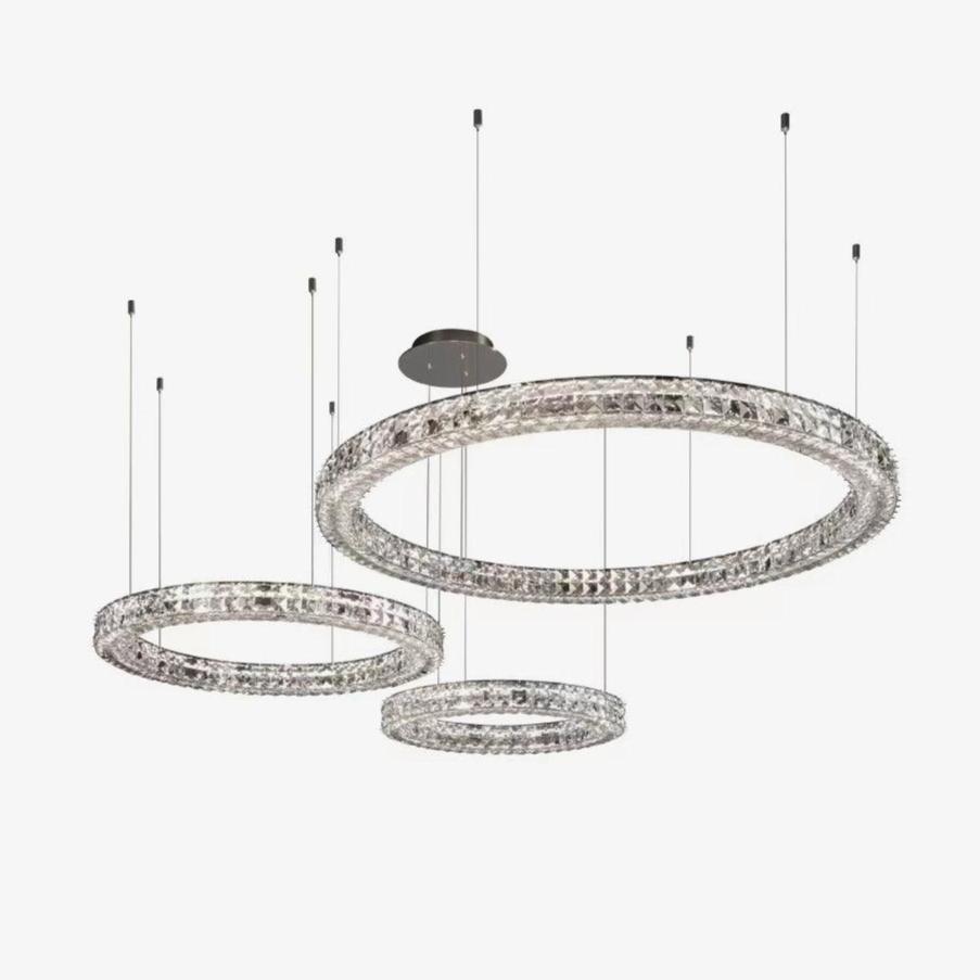 Iverella Crystal Chandelier-Moonnatur