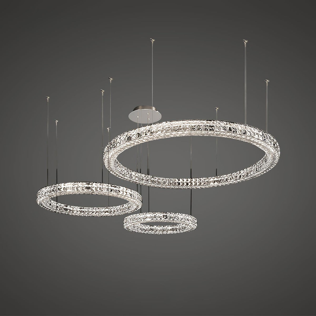 Iverella Crystal Chandelier-Moonnatur
