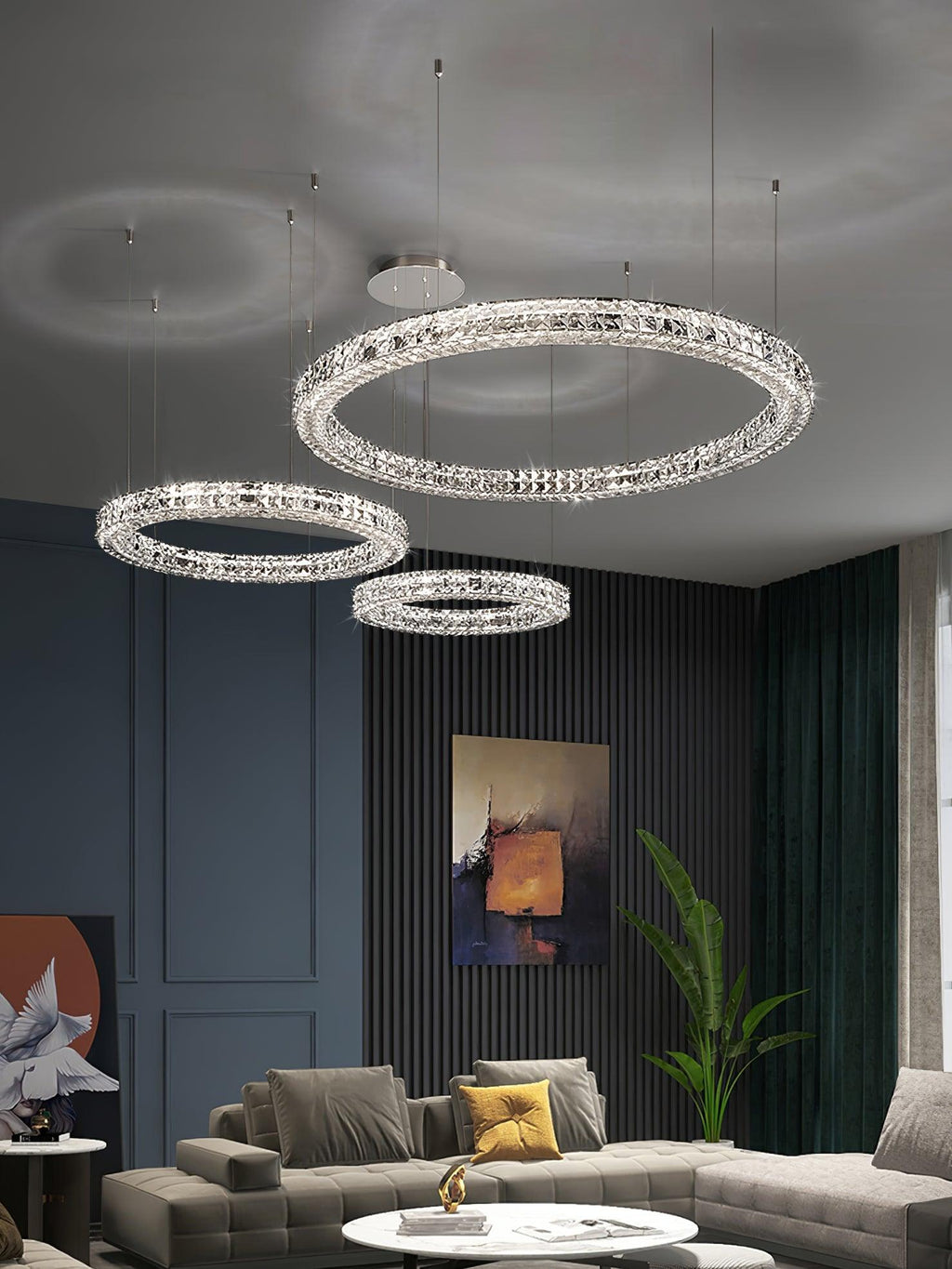 Iverella Crystal Chandelier-Moonnatur