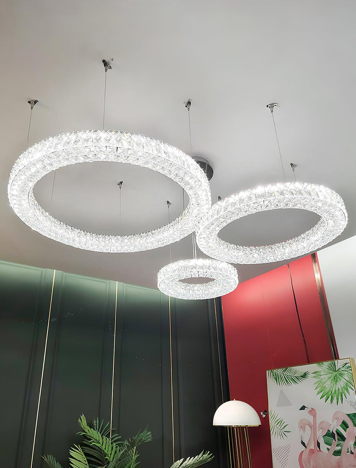Iverella Crystal Chandelier-Moonnatur