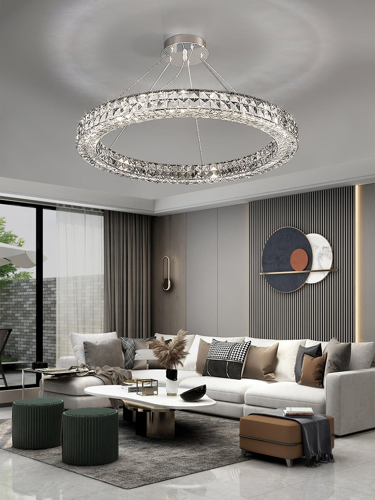Iverella Crystal Chandelier-Moonnatur