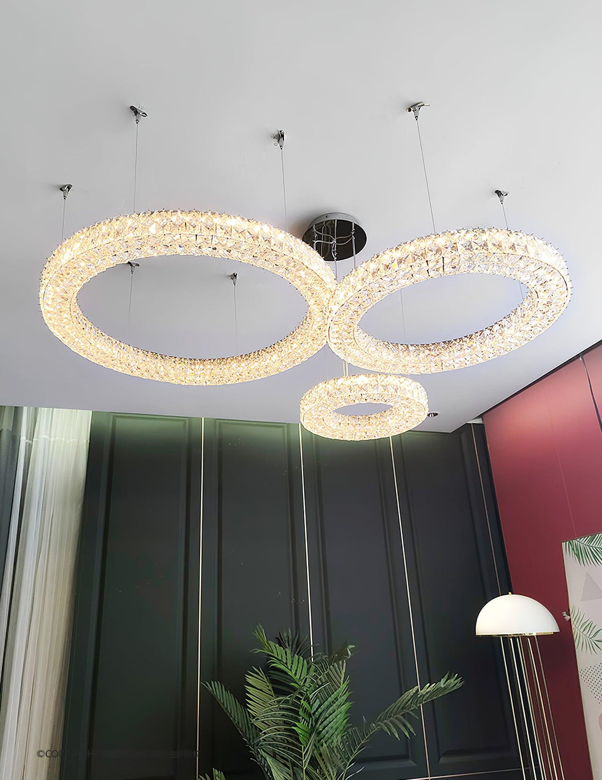 Iverella Crystal Chandelier-Moonnatur