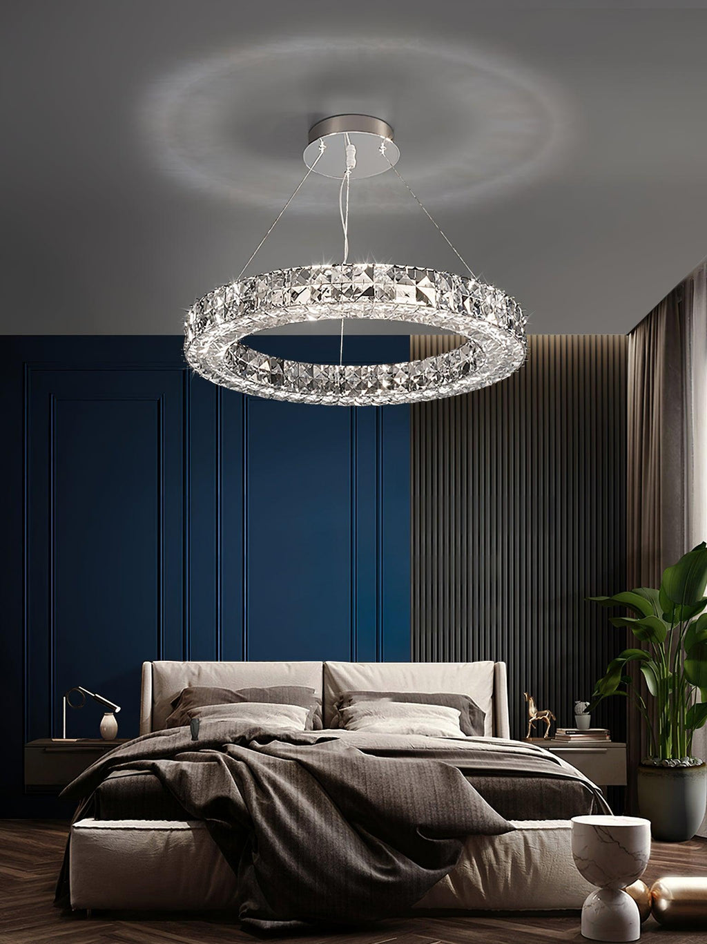 Iverella Crystal Chandelier-Moonnatur
