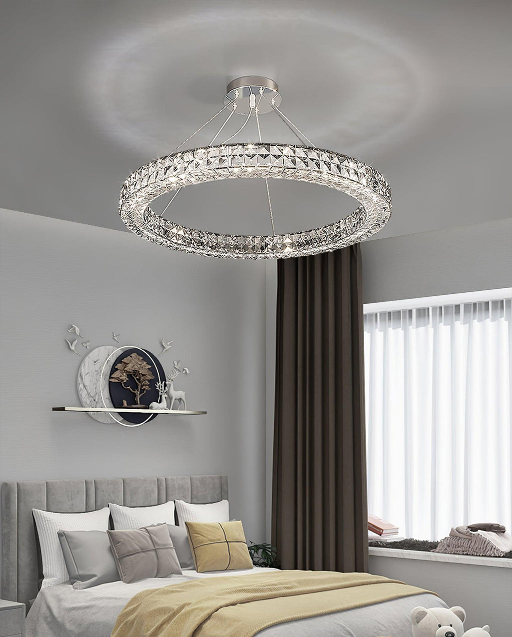 Iverella Crystal Chandelier-Moonnatur