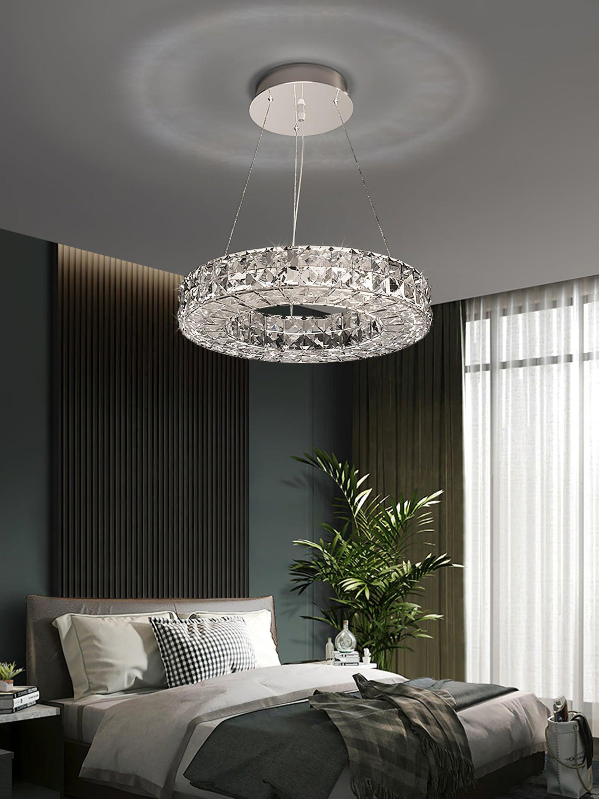 Iverella Crystal Chandelier-Moonnatur
