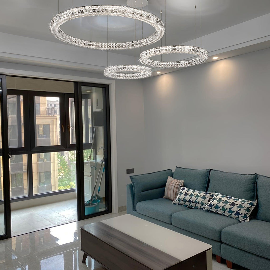 Iverella Crystal Chandelier-Moonnatur