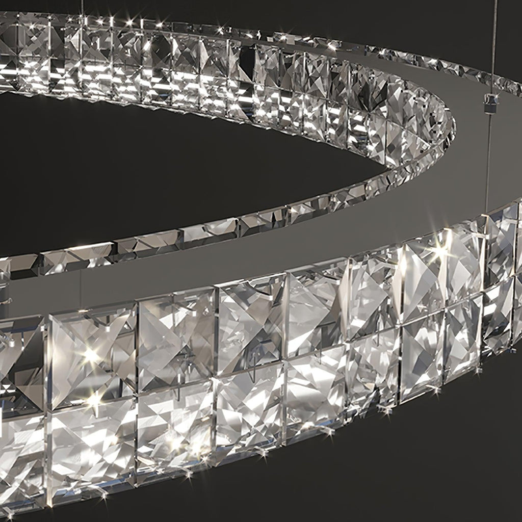 Iverella Crystal Chandelier-Moonnatur