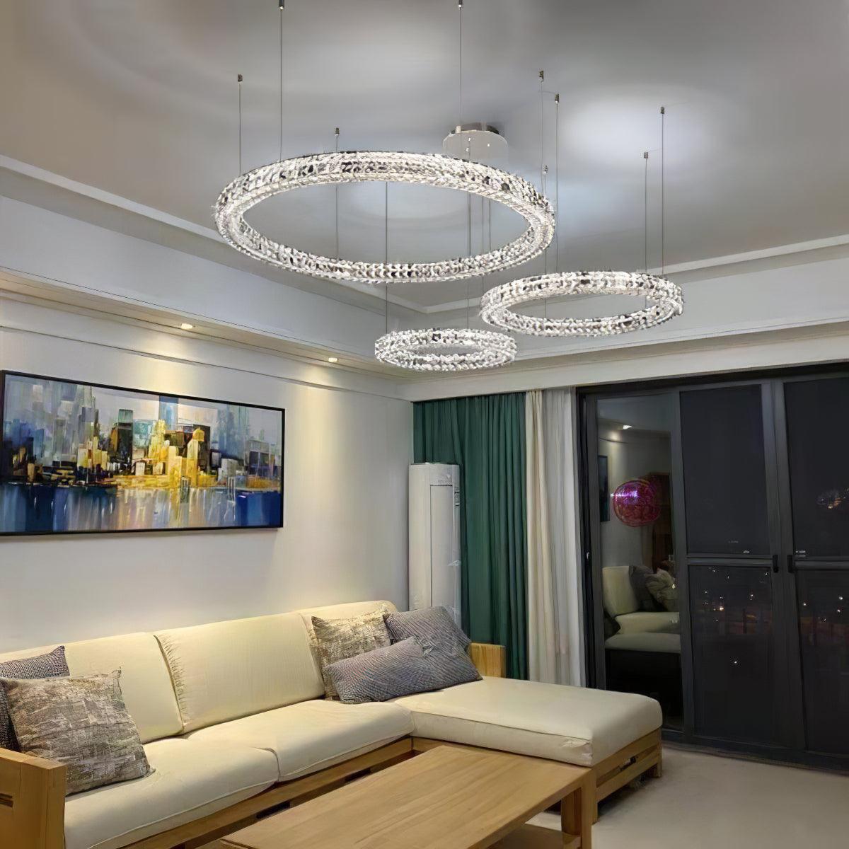 Iverella Crystal Chandelier-Moonnatur