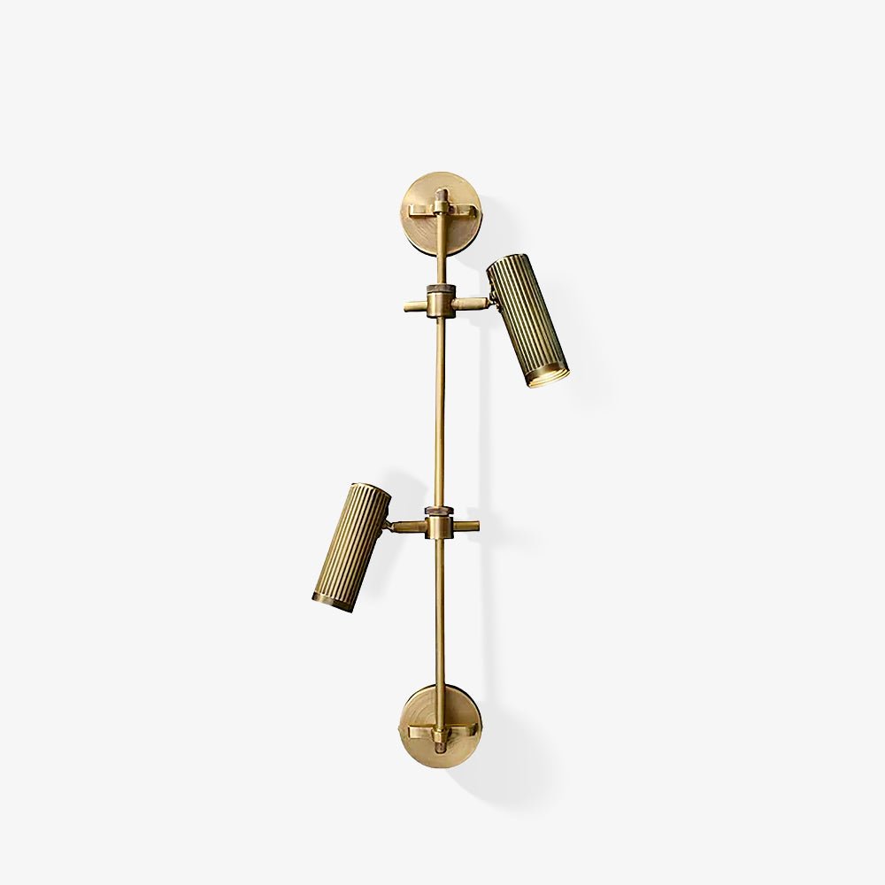 Gavrina Brass Wall Light-Moonnatur