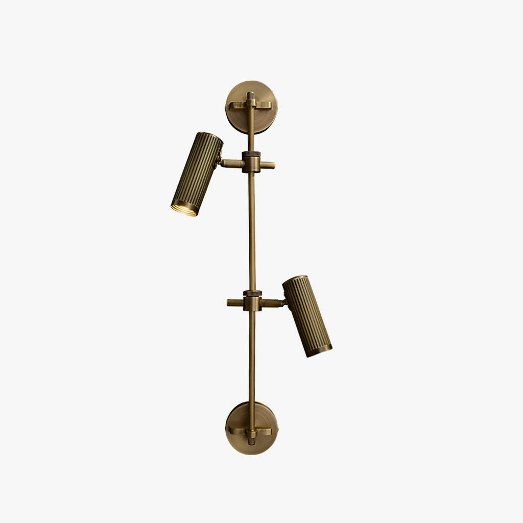 Gavrina Brass Wall Light-Moonnatur