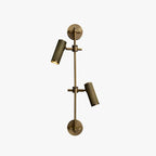 Gavrina Brass Wall Light-Moonnatur