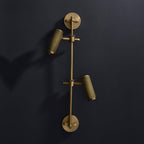 Gavrina Brass Wall Light-Moonnatur