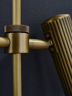 Gavrina Brass Wall Light-Moonnatur