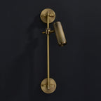 Gavrina Brass Wall Light-Moonnatur