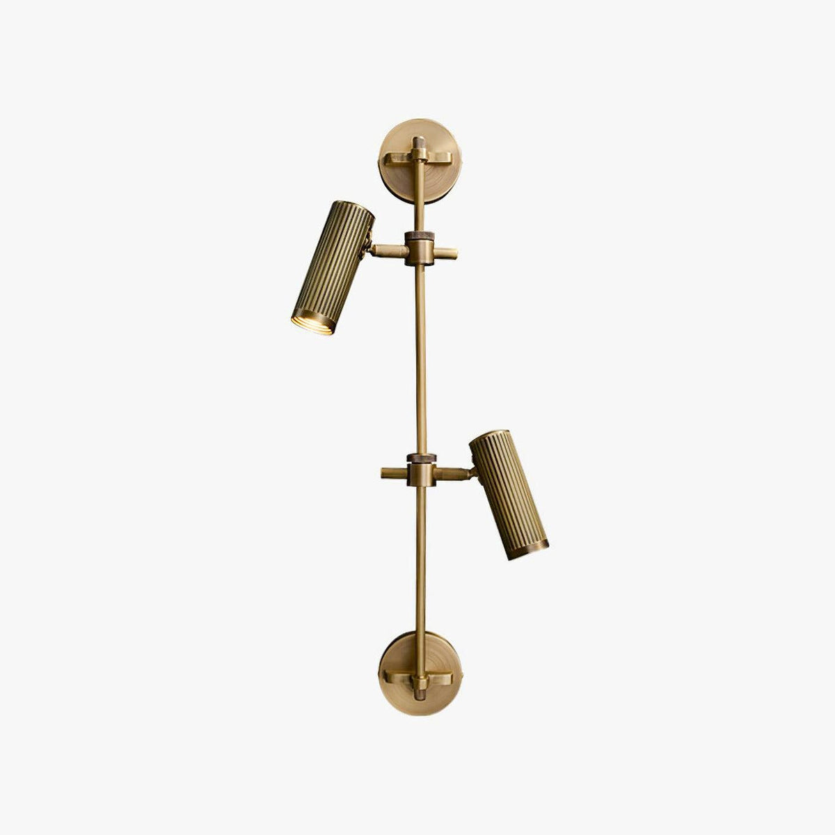 Gavrina Brass Wall Light-Moonnatur