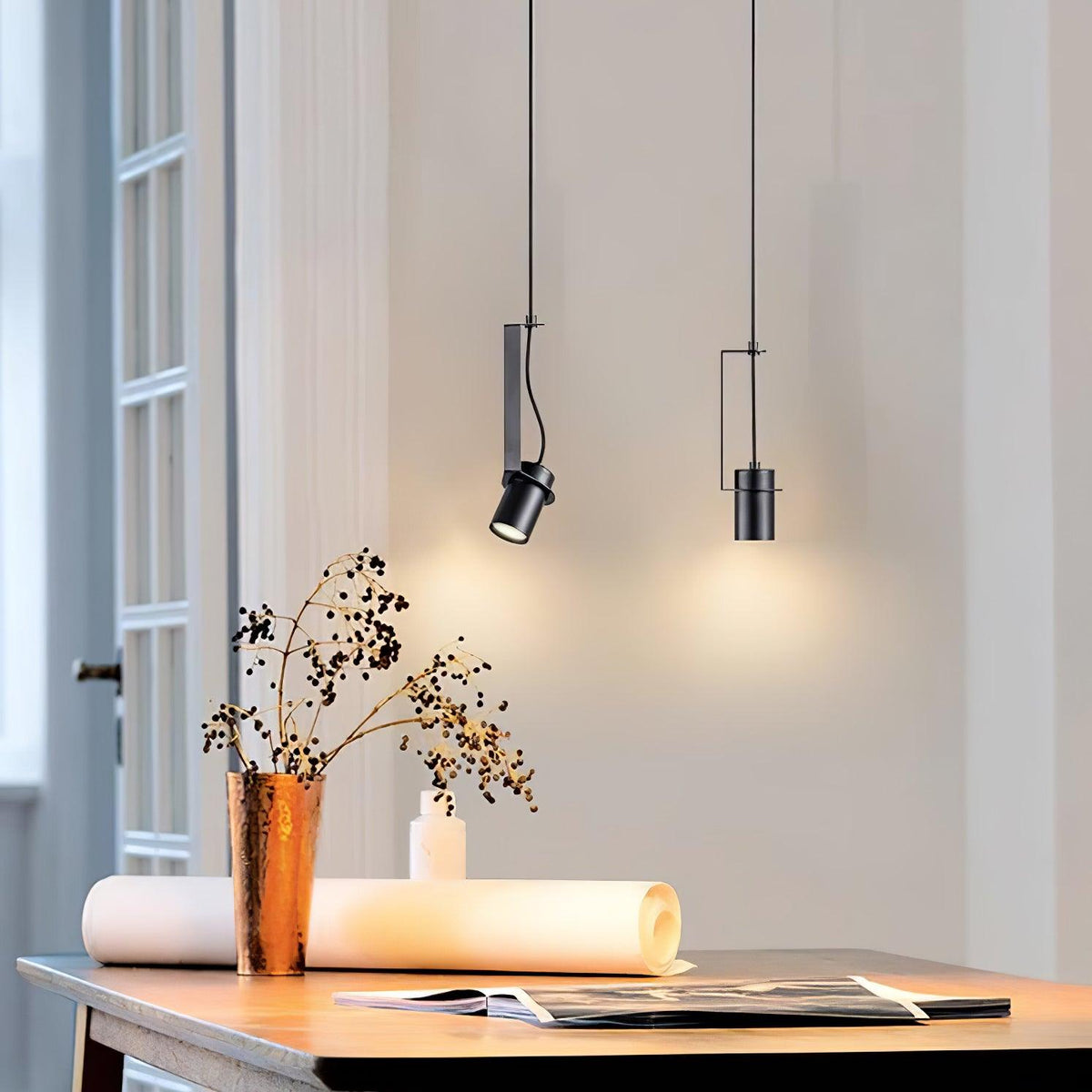 Odenia Acrylic Pendant Light-Moonnatur