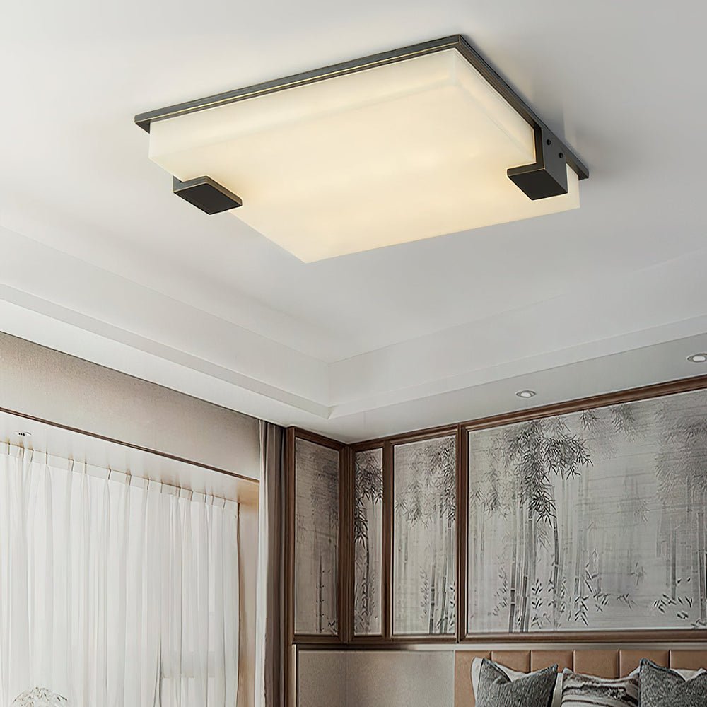Cumberiel Alabaster Ceiling Light-Moonnatur