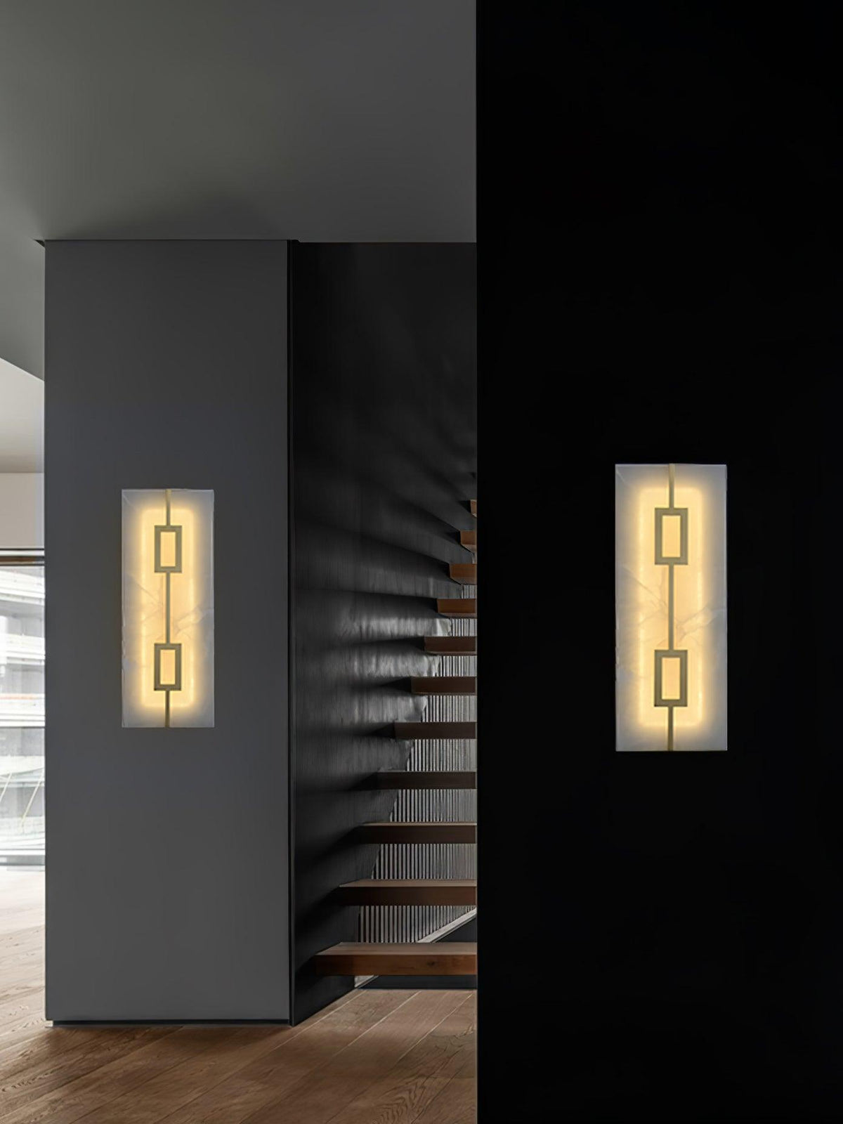 Galdenenis Alabaster Wall Light-Moonnatur