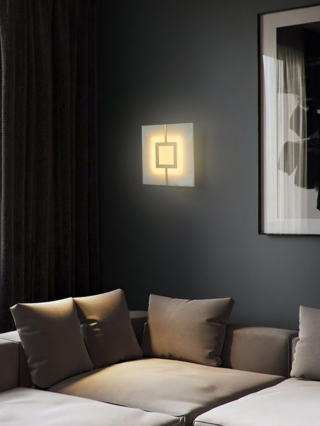 Galdenenis Alabaster Wall Light-Moonnatur