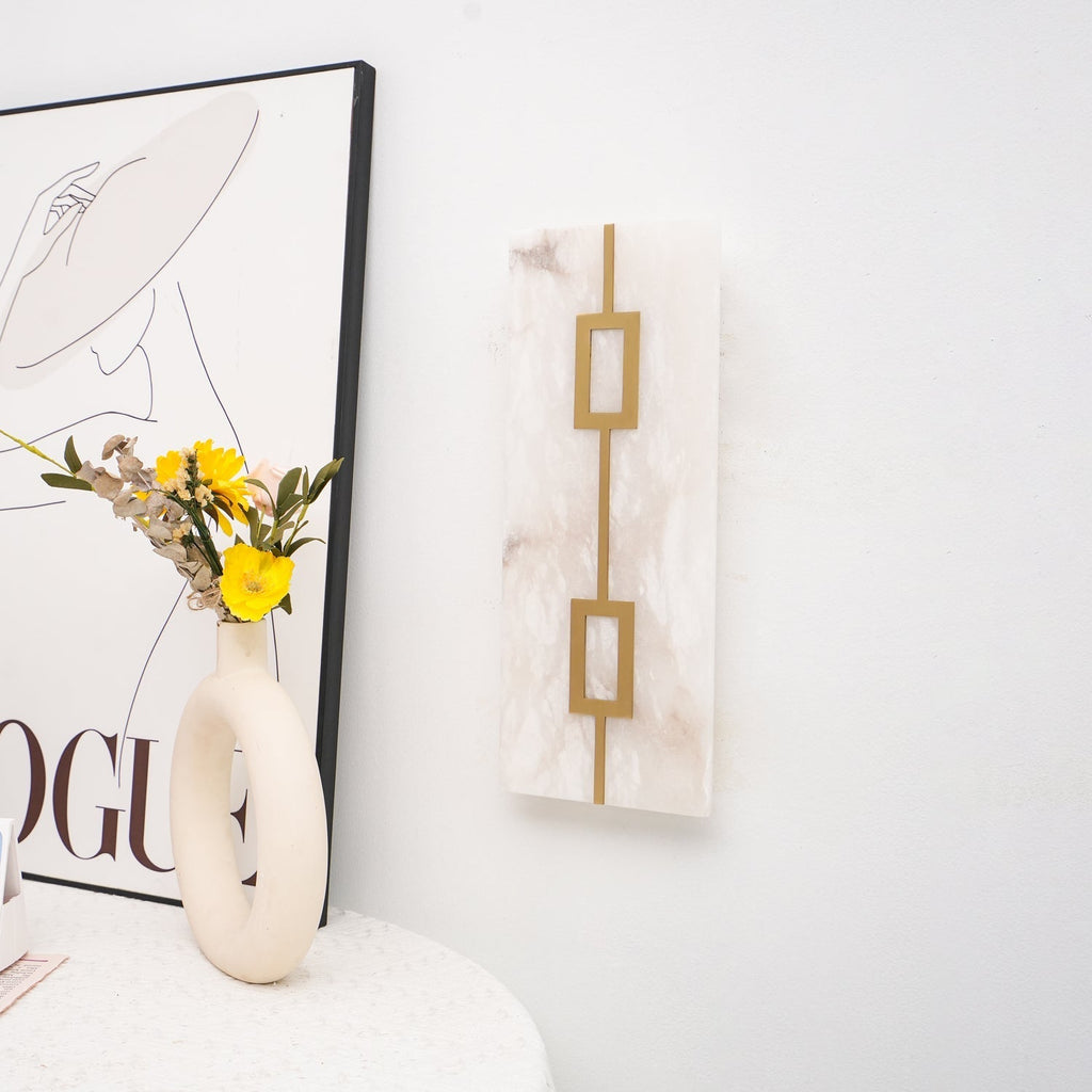 Galdenenis Alabaster Wall Light-Moonnatur