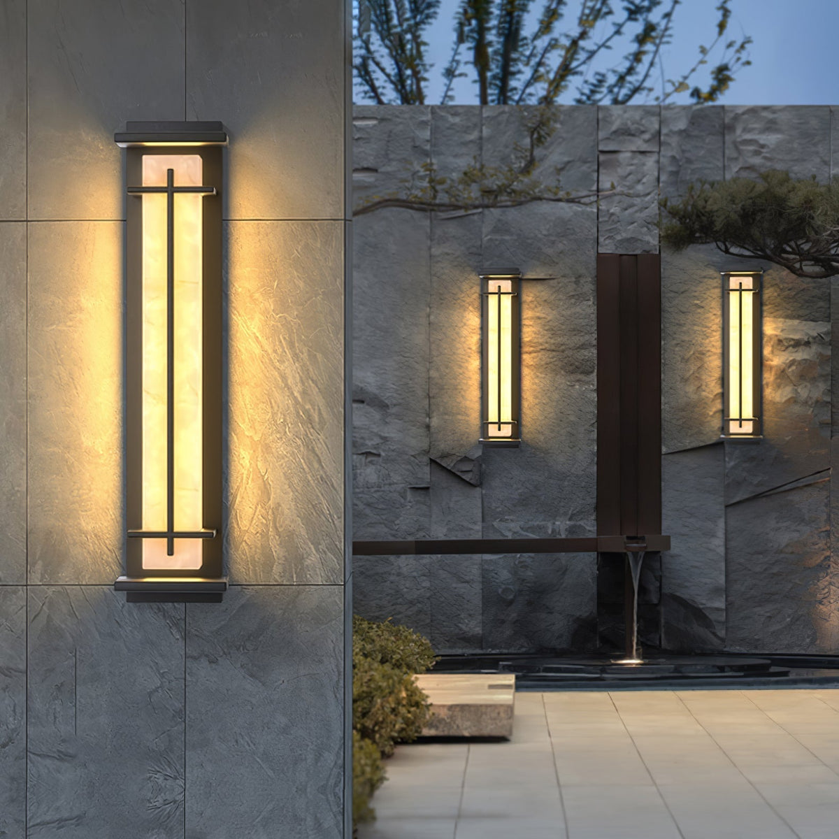 Junaria Resin Wall Light-Moonnatur