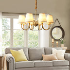 Sardenara Fabric Chandelier-Moonnatur