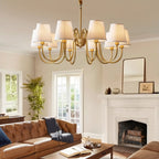 Sardenara Fabric Chandelier-Moonnatur