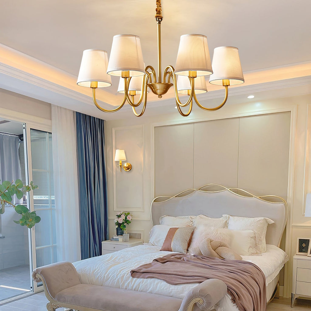 Sardenara Fabric Chandelier-Moonnatur