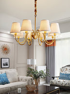 Sardenara Fabric Chandelier-Moonnatur