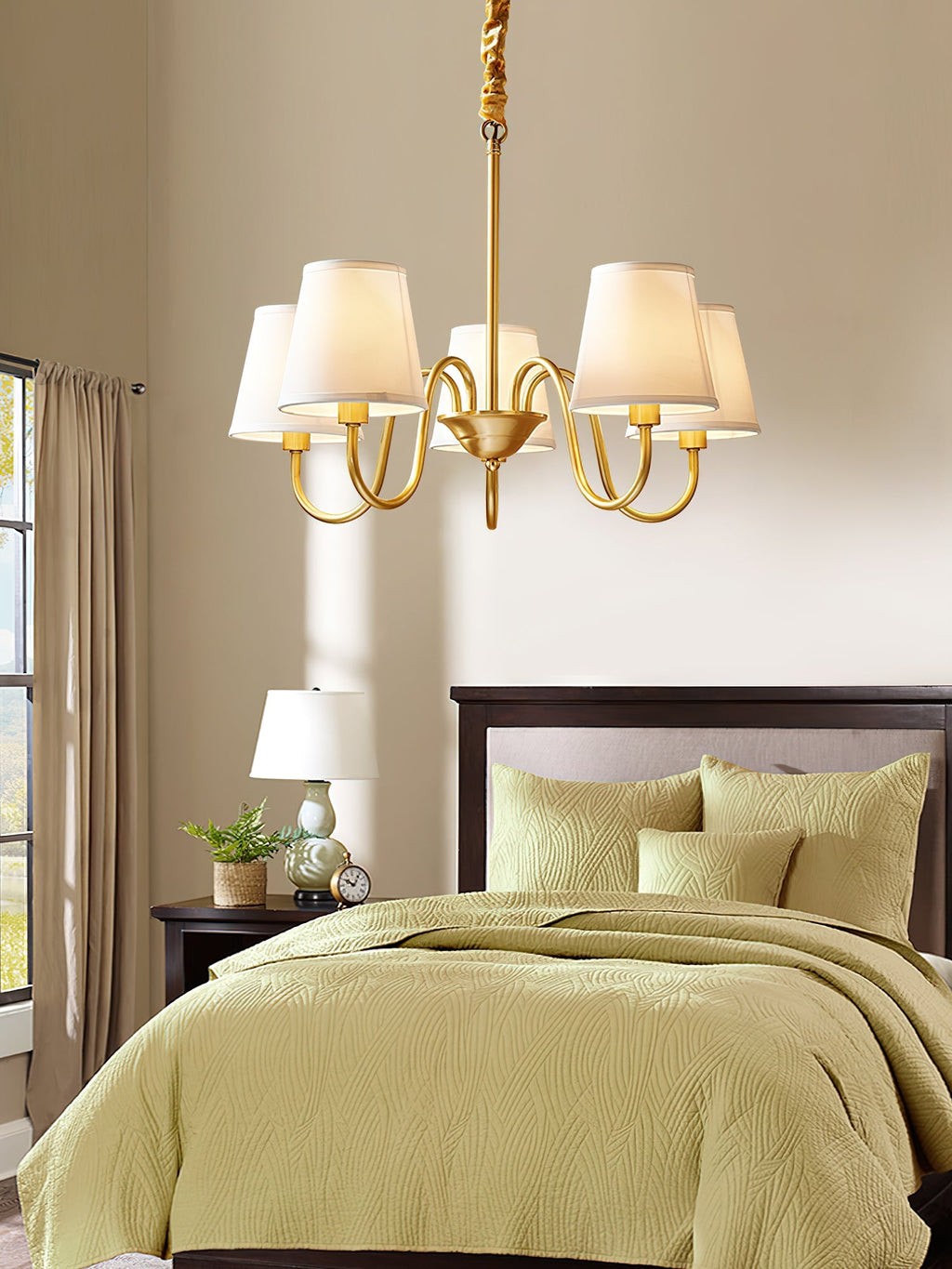 Sardenara Fabric Chandelier-Moonnatur