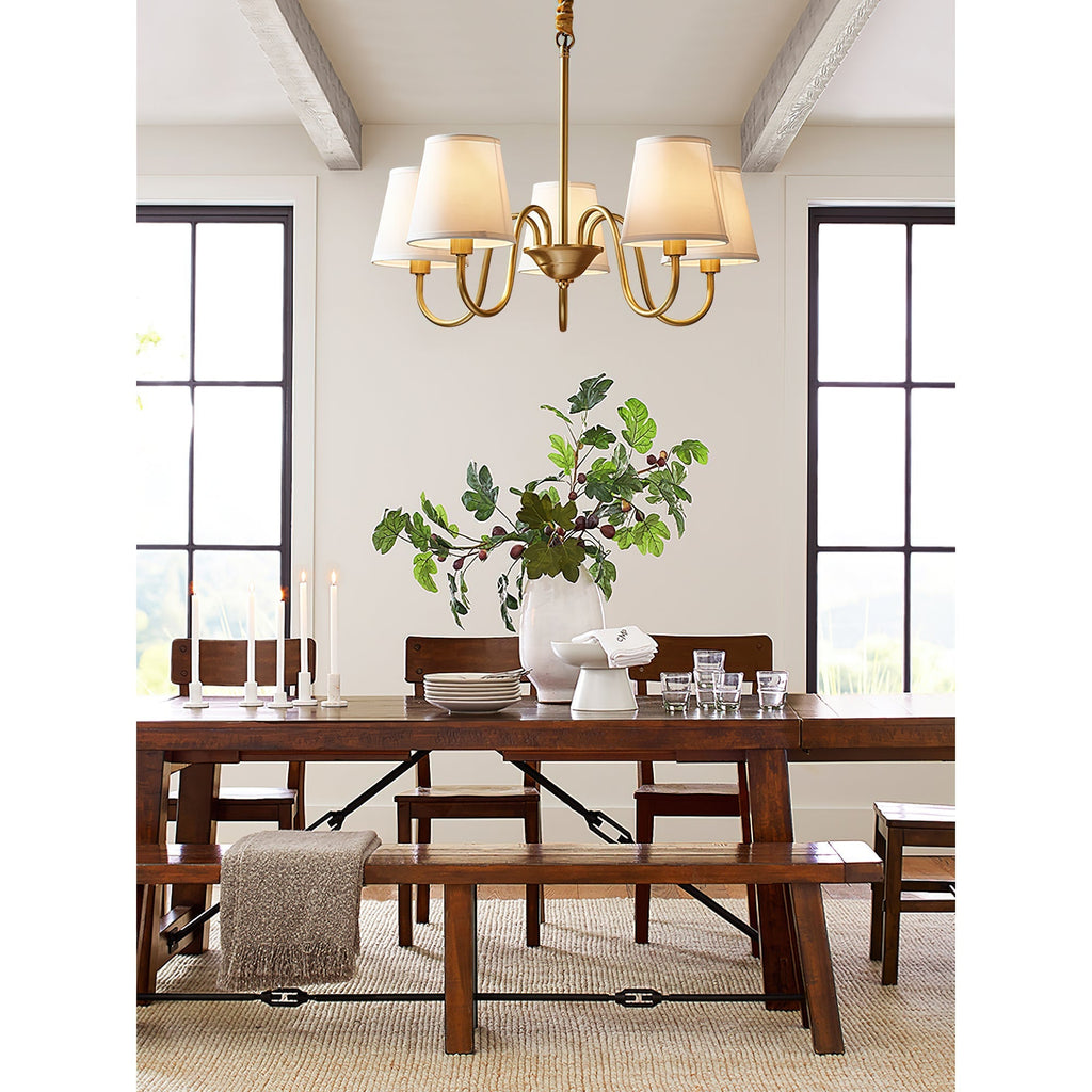 Sardenara Fabric Chandelier-Moonnatur
