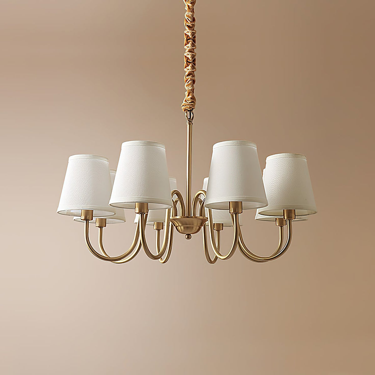 Sardenara Fabric Chandelier-Moonnatur