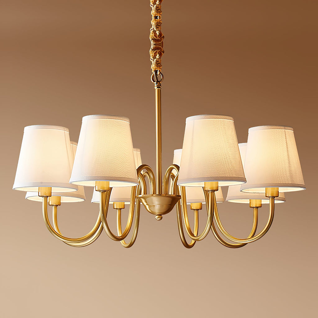 Sardenara Fabric Chandelier-Moonnatur