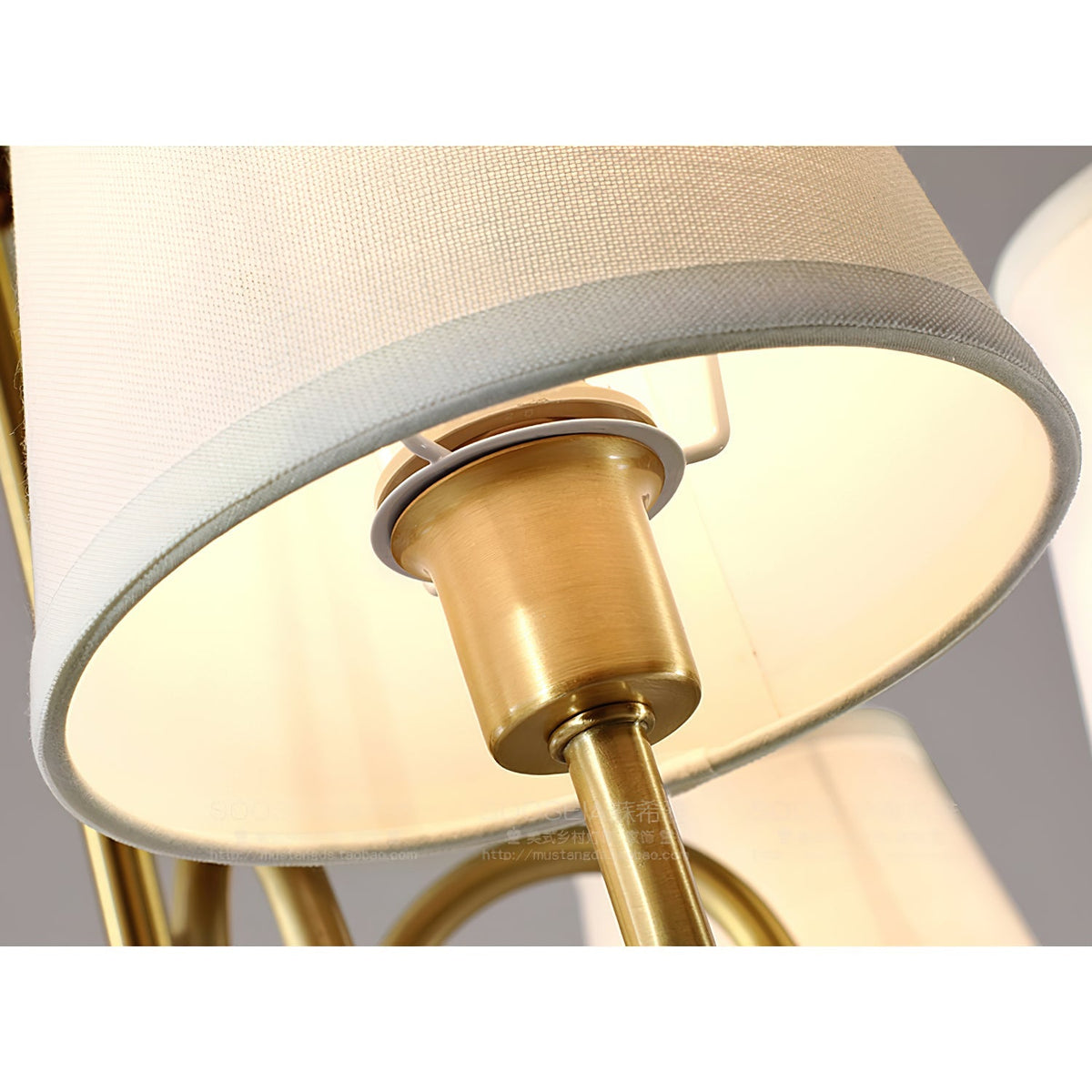 Sardenara Fabric Chandelier-Moonnatur
