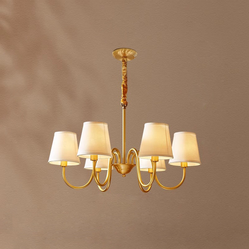 Sardenara Fabric Chandelier-Moonnatur
