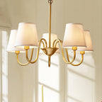 Sardenara Fabric Chandelier-Moonnatur