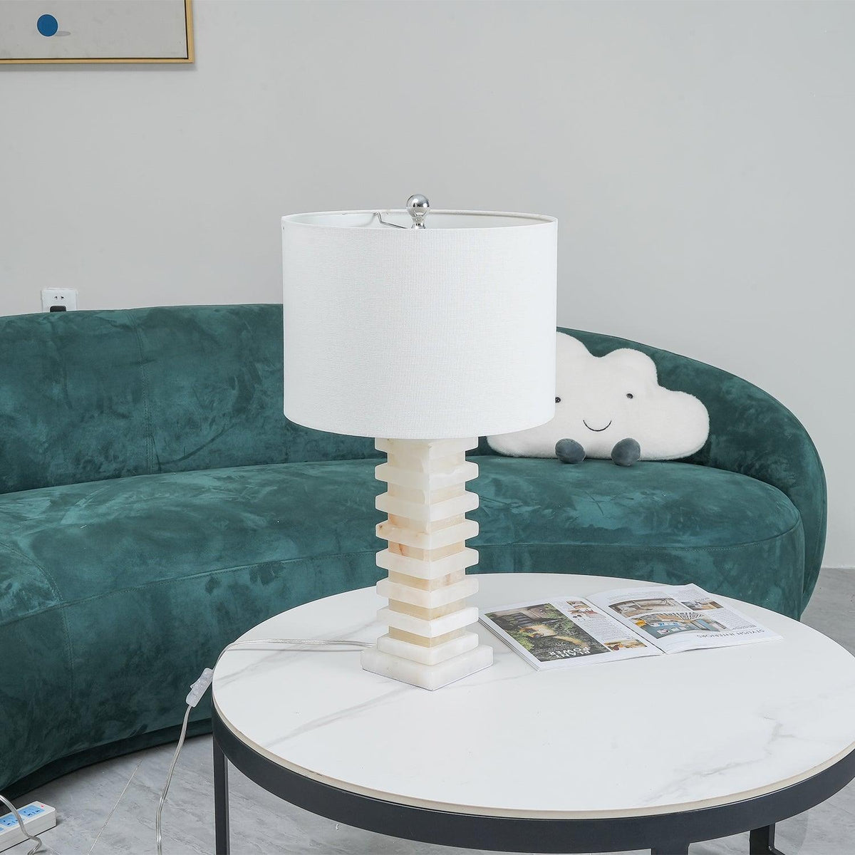 Lorrenley Fabric Table Lamp-Moonnatur