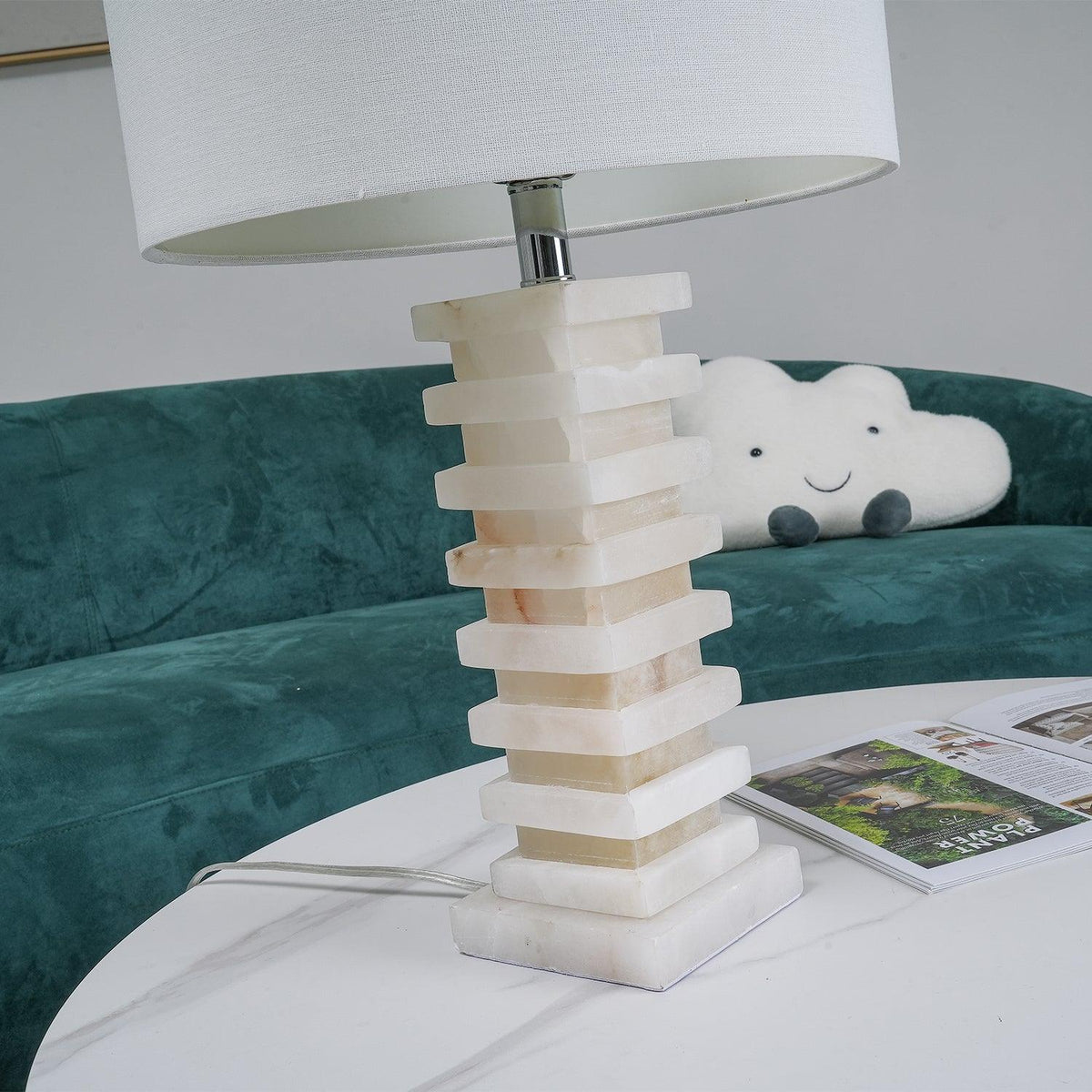Lorrenley Fabric Table Lamp-Moonnatur