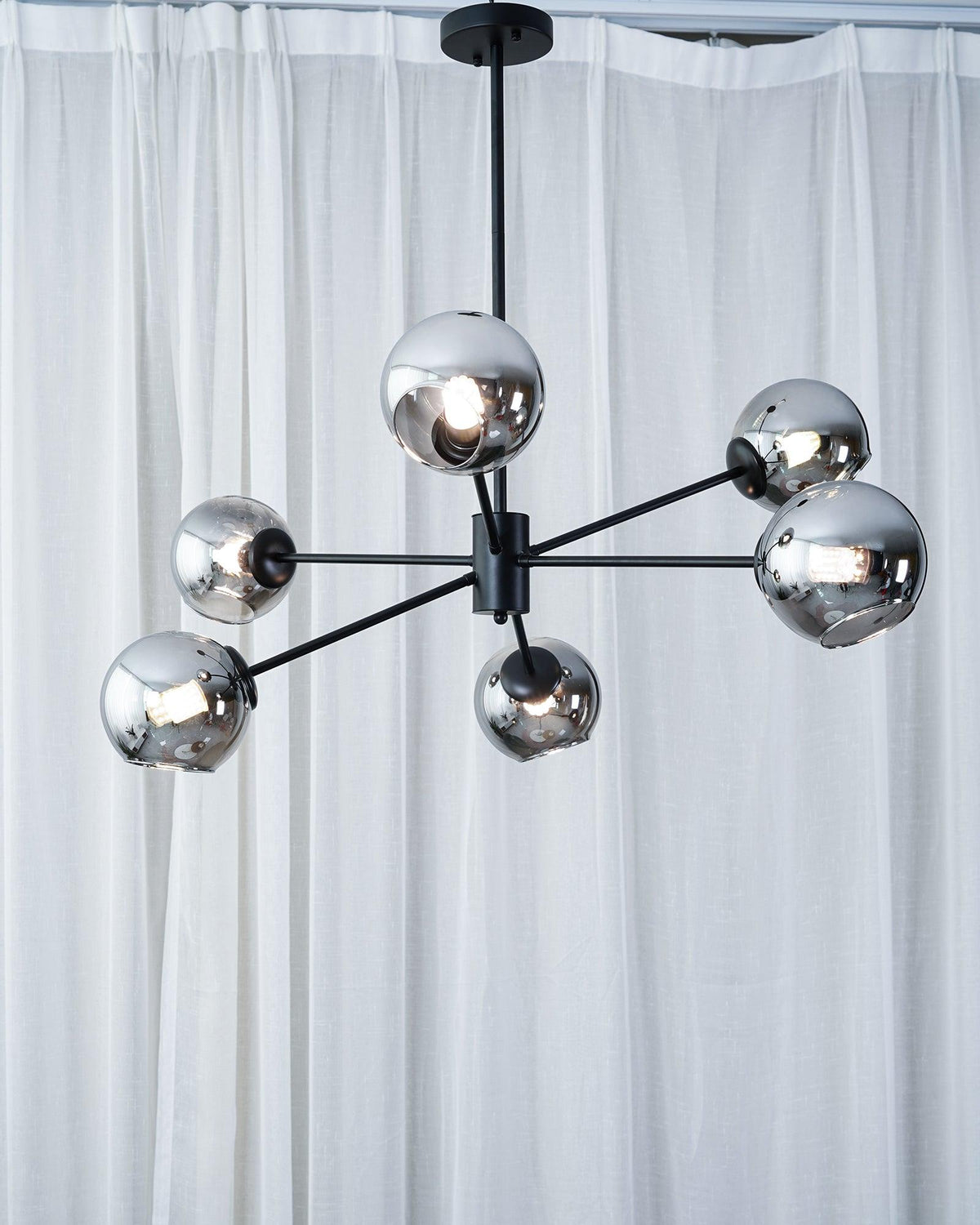 Berenvale Glass Chandelier-Moonnatur