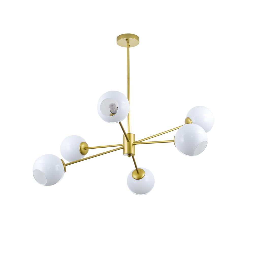 Berenvale Glass Chandelier-Moonnatur