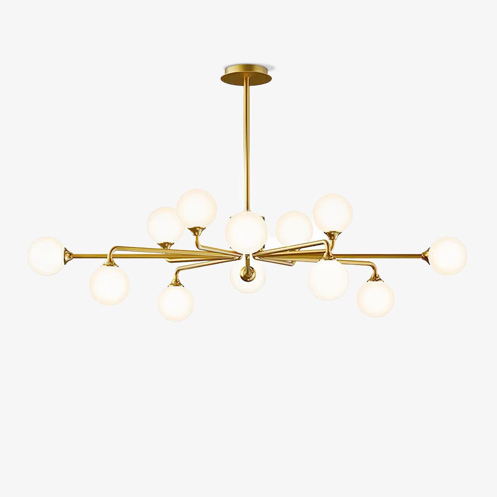 Kestis Glass Chandelier-Moonnatur