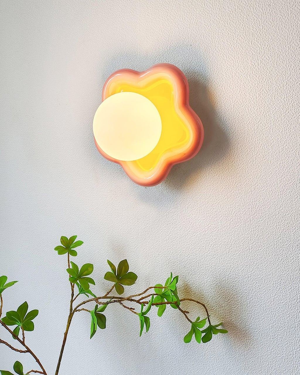 Hadrenhaven Ceramic Wall Light-Moonnatur