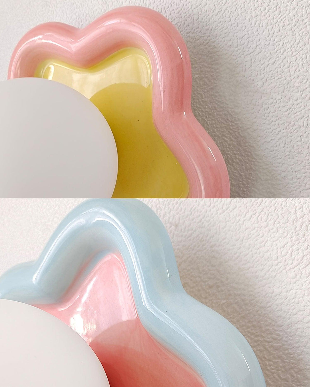 Hadrenhaven Ceramic Wall Light-Moonnatur